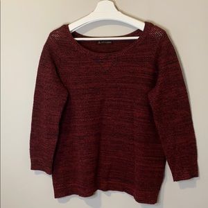 Love & Legend Red Crew Neck Knit Sweater